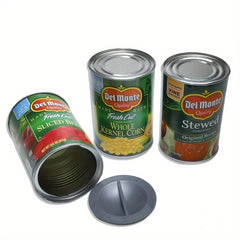 Hidden Compartment Diversion Safe Can Secret Hiding Container Tin Kitchen