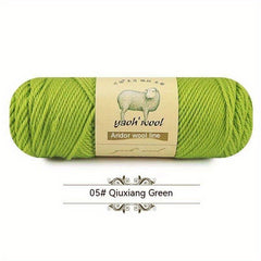 4pcs 50% Australian Wool 50% Acrylic Medium Thick Yarn