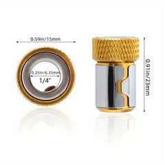 Magnetic Screwdriver Bit Holder Ring Anti Slip Alloy Electromagnetic