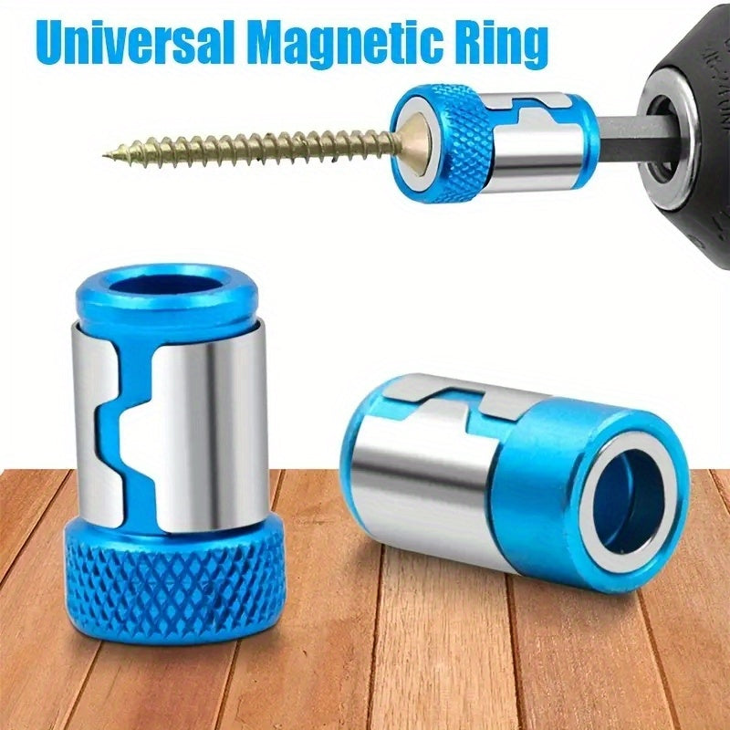 Magnetic Screwdriver Bit Holder Ring Anti Slip Alloy Electromagnetic