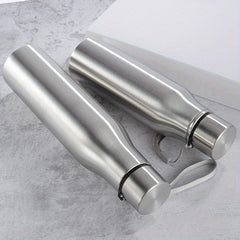 Stainless Steel Sports Water Bottle with Handle