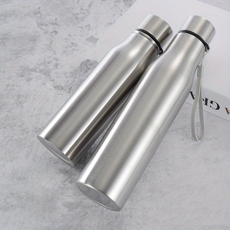 Stainless Steel Sports Water Bottle with Handle