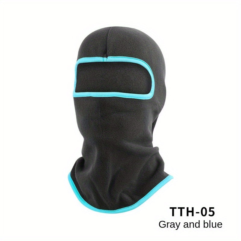 Breathable Fleece Balaclava Windproof Motorcycle Head Cover Face Mask