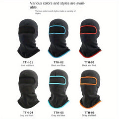Breathable Fleece Balaclava Windproof Motorcycle Head Cover Face Mask