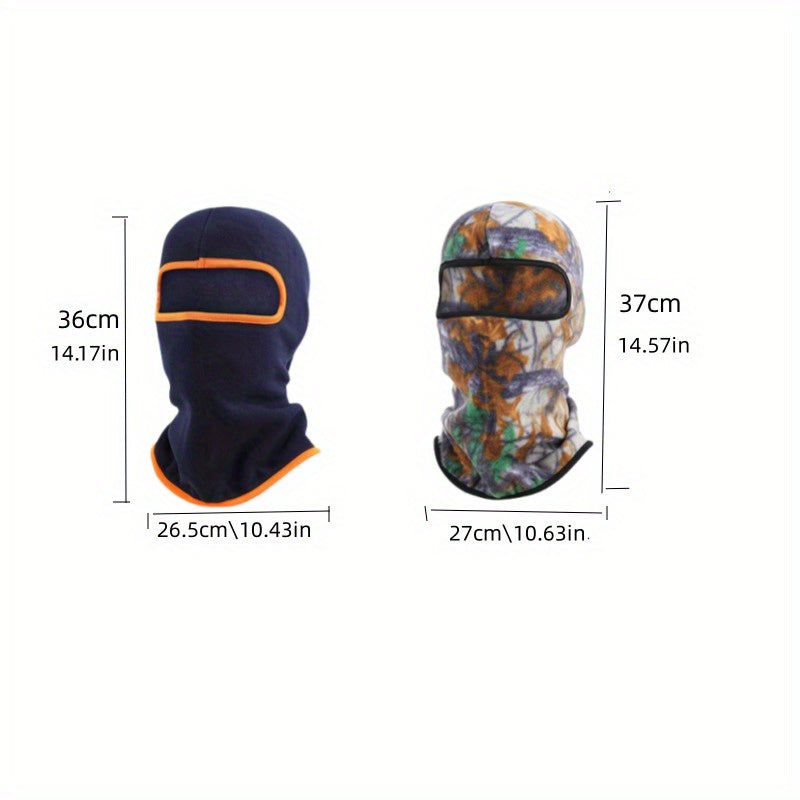 Breathable Fleece Balaclava Windproof Motorcycle Head Cover Face Mask