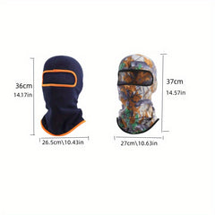 Breathable Fleece Balaclava Windproof Motorcycle Head Cover Face Mask