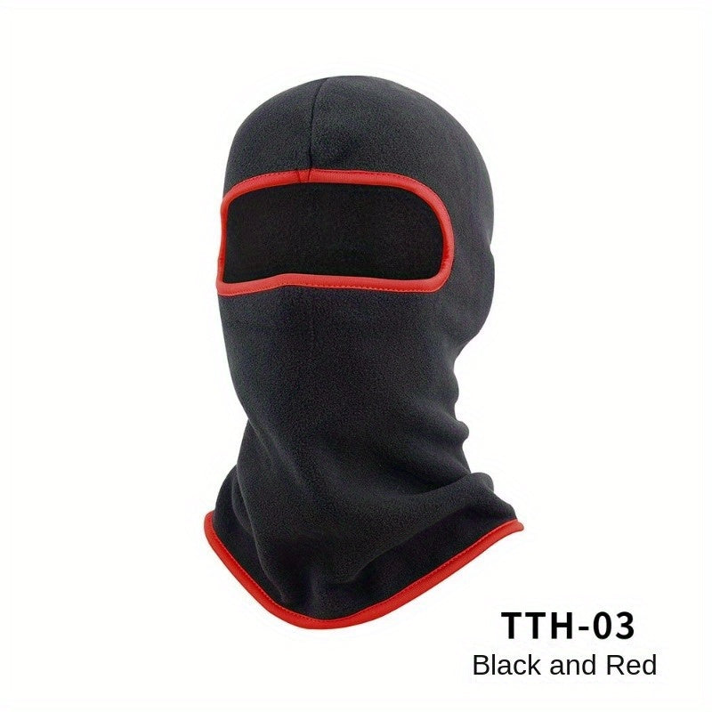 Breathable Fleece Balaclava Windproof Motorcycle Head Cover Face Mask