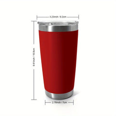 Stainless Steel Insulation Mug 20oz Leakproof Vacuum Water Bottle