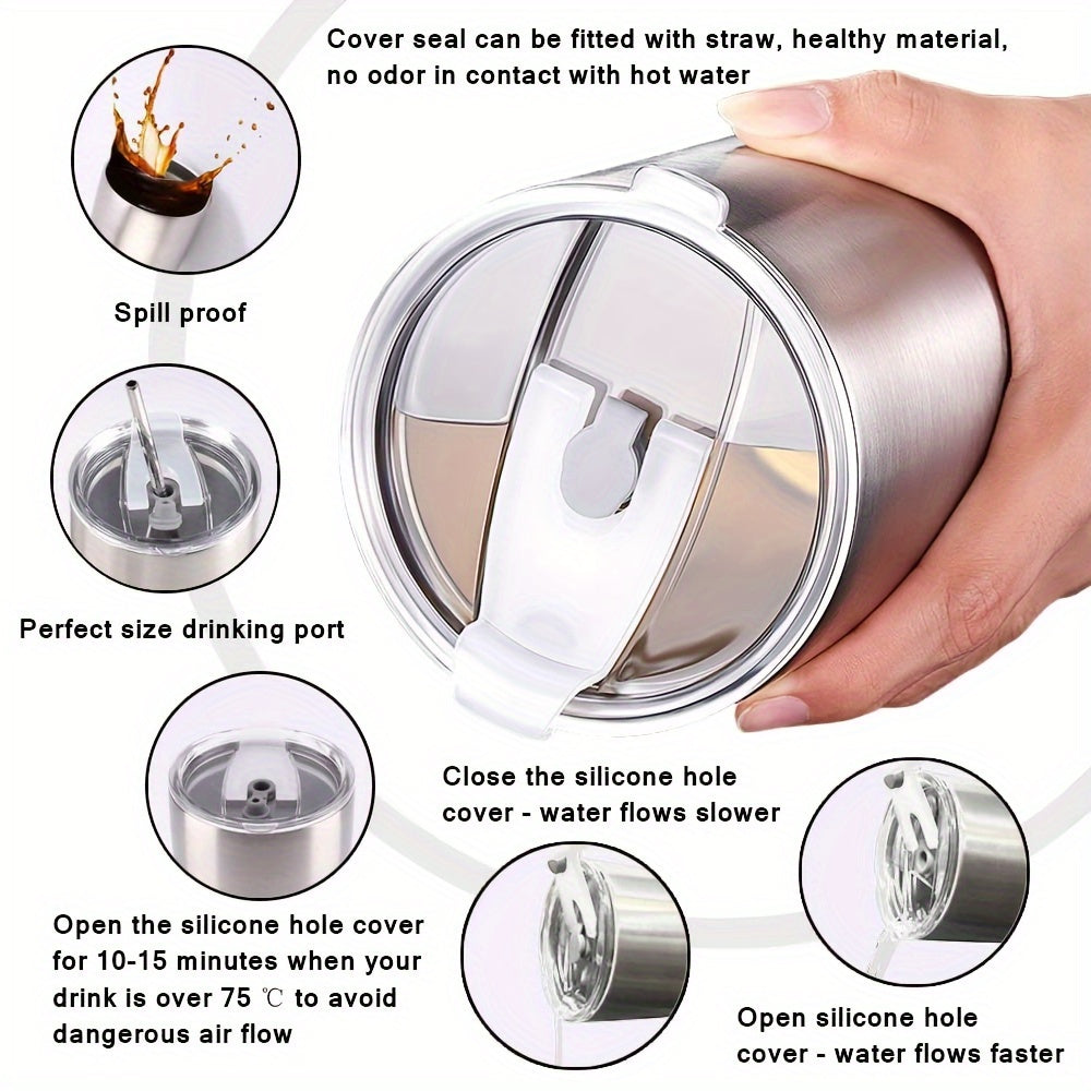 Stainless Steel Insulation Mug 20oz Leakproof Vacuum Water Bottle