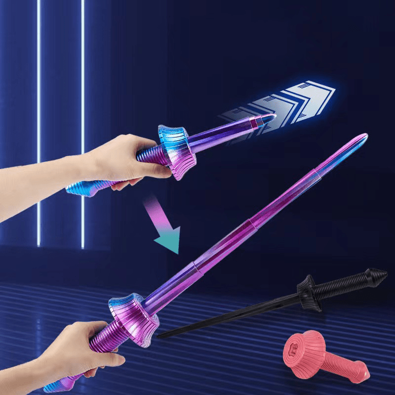 3D Gravity Telescopic Sword Toy Model Art Decoration Decompression Toy
