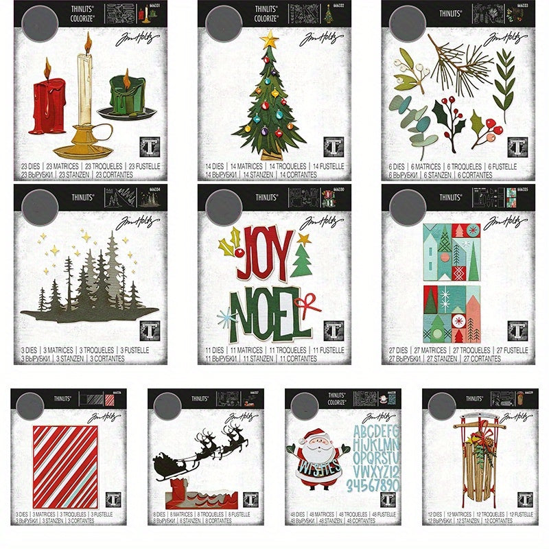 1pc Christmas Metal Cutting Dies for Paper Card Making
