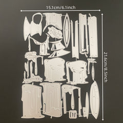 1pc Christmas Metal Cutting Dies for Paper Card Making