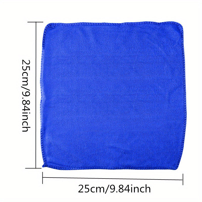 5pcs Car Cleaning Towel Set, Microfiber Cloth for Washing & Drying