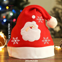 Santa Claus Snowflake Elk Cartoon Hat Christmas Hat