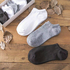 Men's Sports Socks Anti-odor Sweat-absorbing Mid-calf Low-cut Ankle Socks