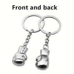 Boxing Glove Key Chain Pendant Metal Fighting Gloves Key Ring Gift For Men