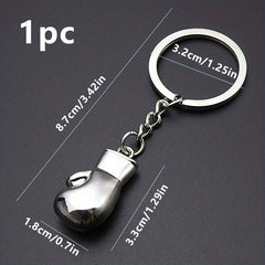 Boxing Glove Key Chain Pendant Metal Fighting Gloves Key Ring Gift For Men
