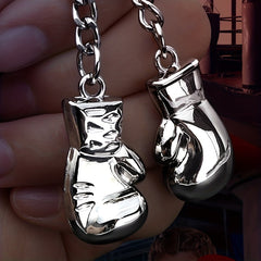 Boxing Glove Key Chain Pendant Metal Fighting Gloves Key Ring Gift For Men