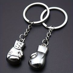 Boxing Glove Key Chain Pendant Metal Fighting Gloves Key Ring Gift For Men