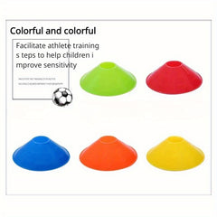 Soccer Disc Cones Training Sports Cone with Carry Bag and Holder