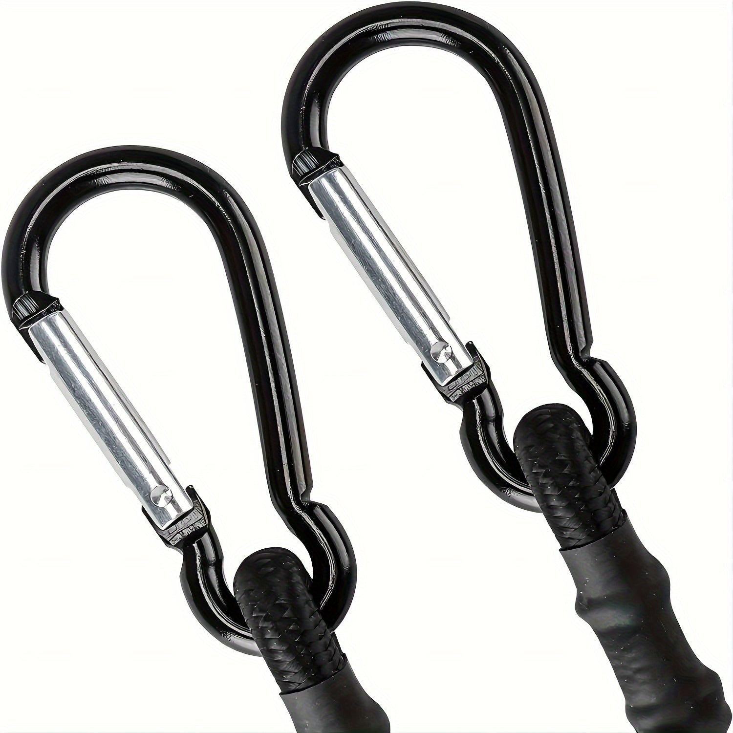 6pcs 99 06 Cm Bungee Cord Straps Heavy Duty Carabiner Hooks