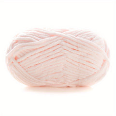 Hand Woven Coarse Wool Yarn 50g - Soft Knitting Crochet Line Velvet Yarn