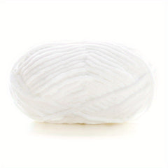 Hand Woven Coarse Wool Yarn 50g - Soft Knitting Crochet Line Velvet Yarn