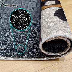 Cow Welcome Printed Doormat Non-slip Kitchen Rug