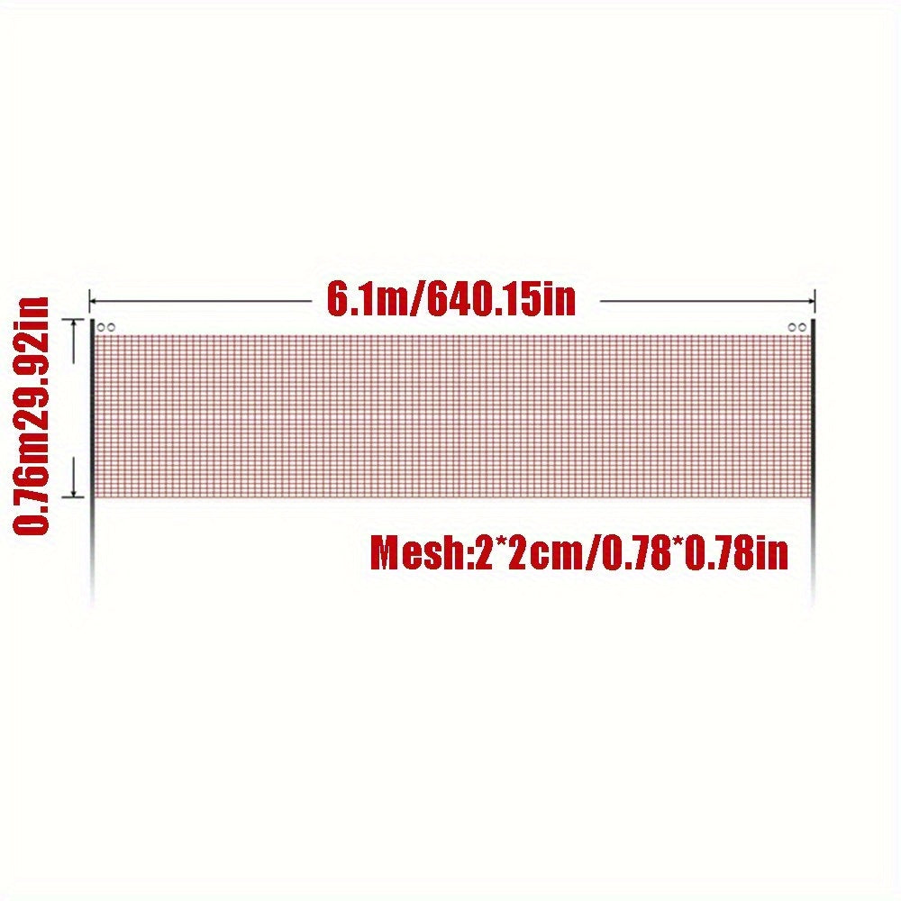 6 1mX0 75m Outdoor Badminton Net Replacement Standard Net