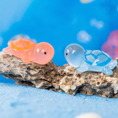 Mini Resin Luminous Turtles Fish Tank Landscapes Home Decor Crafts