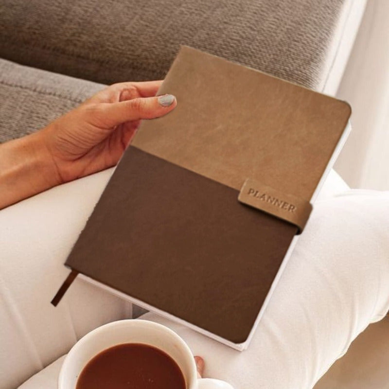 Undated Weekly Planner Notebook With Timeline And To Do List