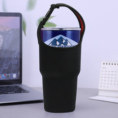 Insulated Water Cup Cover with Adjustable Strap - Anti Scald Portable