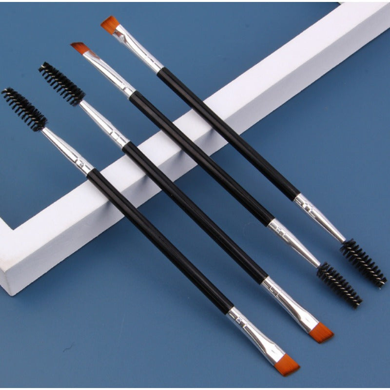 Professional Double Ended Eyebrow Brush And Spoolie Brush