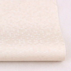 Honeycomb Pattern PVC Leather Fabric A4 Size DIY Home Decoration