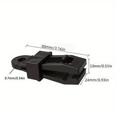 18pcs Outdoor Camping Canopy Tarp Clips Windproof Plastic Clamps