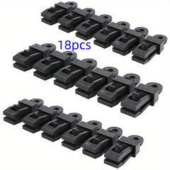 18pcs Outdoor Camping Canopy Tarp Clips Windproof Plastic Clamps