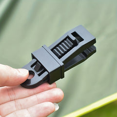 18pcs Outdoor Camping Canopy Tarp Clips Windproof Plastic Clamps