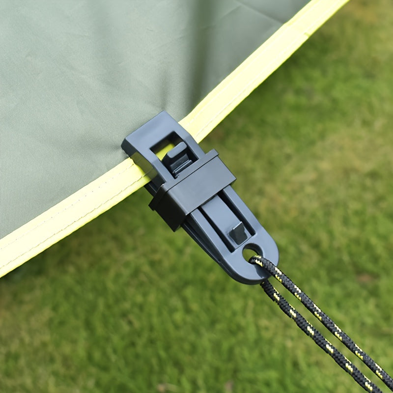 18pcs Outdoor Camping Canopy Tarp Clips Windproof Plastic Clamps