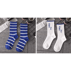 Men's Mid Calf Sports Socks Anti Odor Basketball Autumn Winter