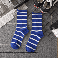 Men's Mid Calf Sports Socks Anti Odor Basketball Autumn Winter