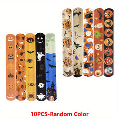 10pcs Football Slap Bracelets Wristbands Gymnastics Party Supplies