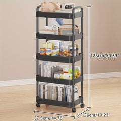 Bedside Storage Rack for Home Organization in Kitchens, Bathrooms, Bedrooms, Off