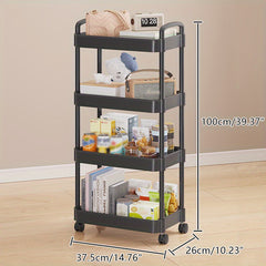 Bedside Storage Rack for Home Organization in Kitchens, Bathrooms, Bedrooms, Off