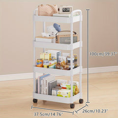 Bedside Storage Rack for Home Organization in Kitchens, Bathrooms, Bedrooms, Off