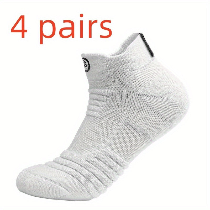 4 Pairs Athletic Socks for Men & Women