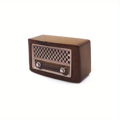 Toy House Accessories Mini Old-Fashioned Radio Model