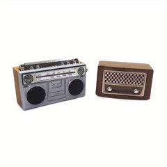 Toy House Accessories Mini Old-Fashioned Radio Model