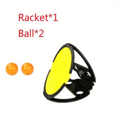 Throwing & Catching Ball Game Set with 1 Racket & 2 Balls