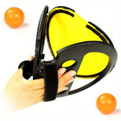 Throwing & Catching Ball Game Set with 1 Racket & 2 Balls