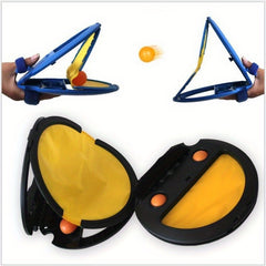 Throwing & Catching Ball Game Set with 1 Racket & 2 Balls